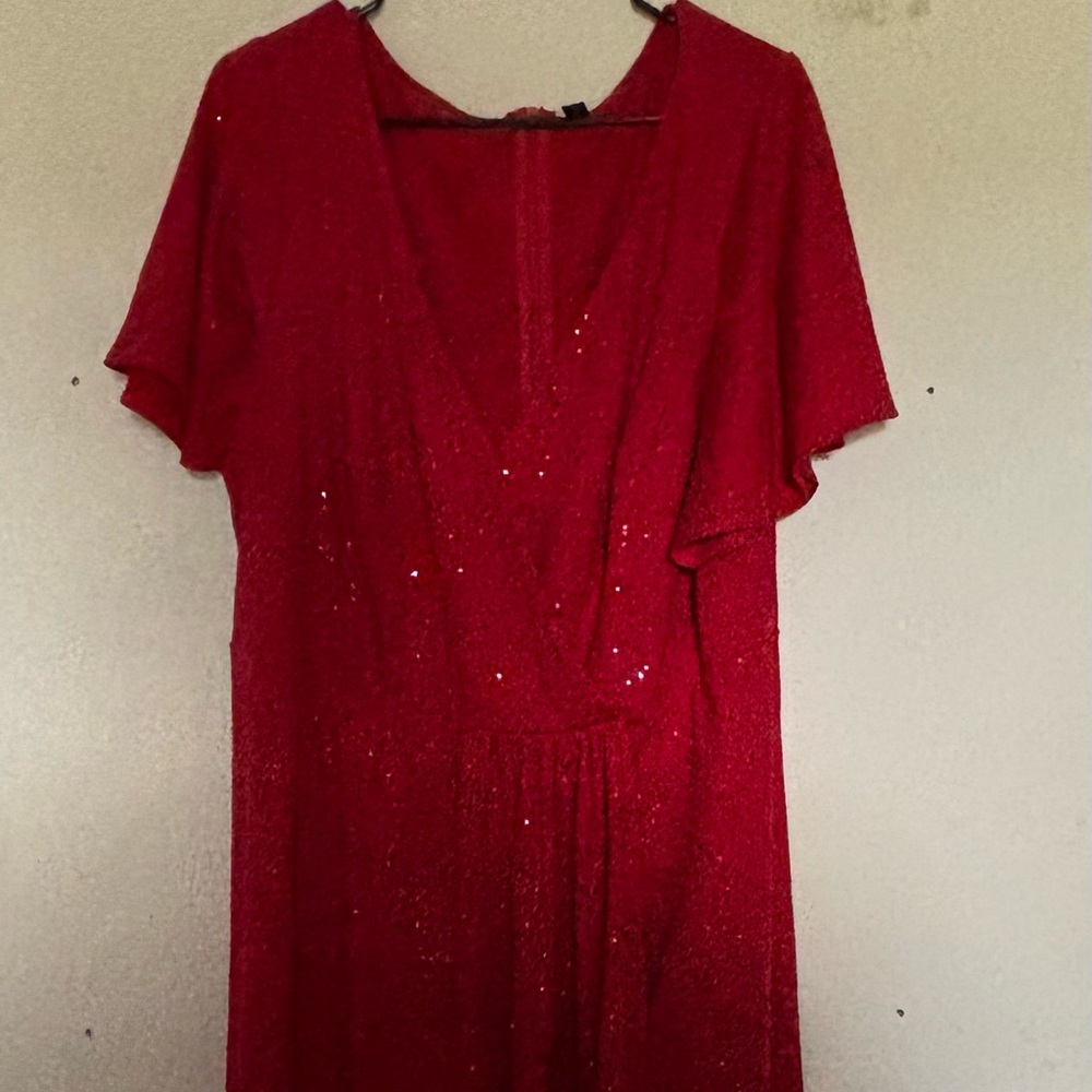 Glamorous Red Maxi Dress